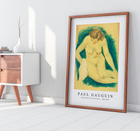 Paul gauguin - Seated Nude Seen from Above 1888-1889