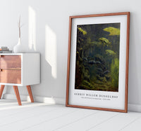 Gerrit Willem Dijsselhof - Pike and Perch in an Aquarium 1910-1920