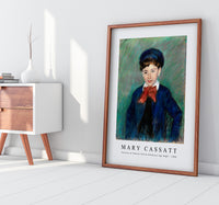 Mary Cassatt - Portrait of Charles Dikran Kelekian, Age Eight 1908