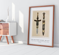 Sir Matthew Digby Wyatt - Dagger and sheath in the Damascene work by Zuloago of Madrid 1820-1877