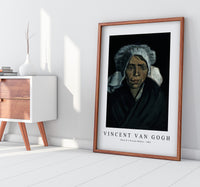 Vincent Van Gogh - Head of a Peasant Woman 1884