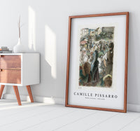 Camille Pissarro - Market in Gisors 1923-1930