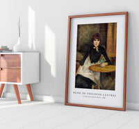 Henri De Toulouse–Lautrec - A la Bastille (Jeanne Wenz) 1888