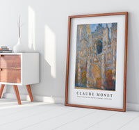 Claude Monet - Rouen Cathedral, the Façade in Sunlight 1892-1894