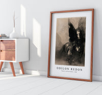 Odilon Redon - Pegasus and Bellerophon 1888