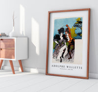 Adolphe Willette - Dancing Poster 1880-1900
