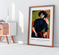 Ernst Ludwig Kirchner - Portrait of a Woman 1911