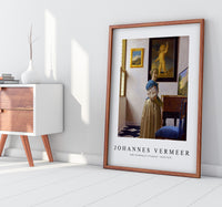 Johannes Vermeer - Lady Standing at a Virginal 1670-1672