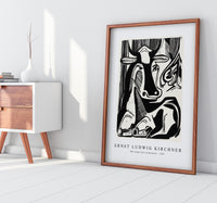 Ernst Ludwig Kirchner - The Large Cow Lying Down 1929