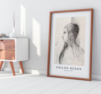 Odilon Redon - Brunnhilde 1894