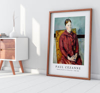 Paul Cezanne - Madame Cézanne in a Yellow Chair 1888-1890