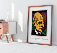 Ernst Ludwig Kirchner - Head of Dr. Bauer 1933