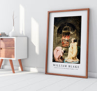 William Blake - Cauldron over a fire from Europe a Prophecy 1794