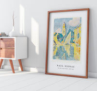 Paul Signac - The Port, Saint–Tropez (ca. 1897–198)