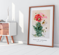 Paul de Longpre - Poppies and Bees (1906)