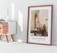 David Roberts - Grand entrance to the Mosque of the Sultan Hassan-1796-1864