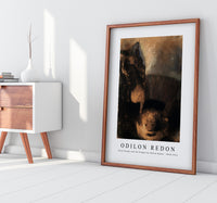 Odilon Redon - Saint George and the Dragon by Odilon Redon 1840-1916