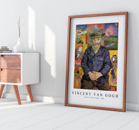 Vincent Van Gogh - Portrait of Père Tanguy 1887