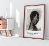 Odilon Redon - The Satyr with the Cynical Smile 1883