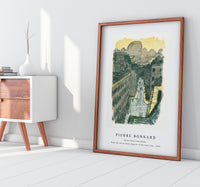 Pierre Bonnard - Street Seen from Above, from the series Some Aspects of Parisian Life (1897)