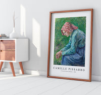 Camille Pissarro - A Seated Peasant Woman 1885