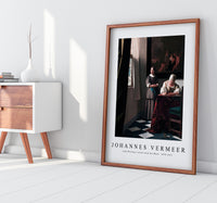 Johannes Vermeer - Lady Writing a Letter with her Maid 1670-1671