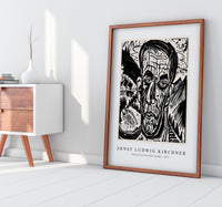 Ernst Ludwig Kirchner - Head of van de Velde, Bright 1917