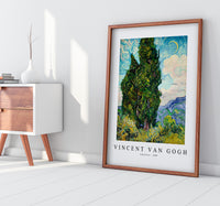 Vincent Van Gogh - Cypresses 1889