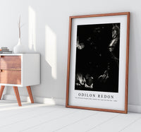 Odilon Redon - The Different Peoples Who Inhabit the Land and the Sea 1896