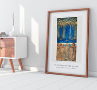 Sir Edward Burne Jones - Ascension of Christ (Acts I, 1–9) Study for stained-glass window (ca. 1875–84)