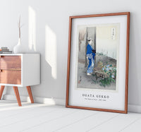 Ogata Gekko - Poet Kaga no Chiyo (1887–1896)