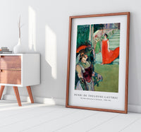 Henri De Toulouse–Lautrec - The Opera Messalina at Bordeaux 1900-1901