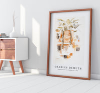 Charles demuth - Bermuda Houses Seen Through Tree-1918