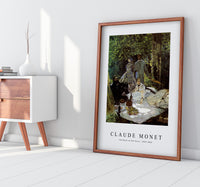 Claude Monet - Luncheon on the Grass 1865-1866