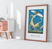 Moriz Jung - Bloodless Giraffe Hunt (Unblutige Jagd auf Giraffen) (1911)