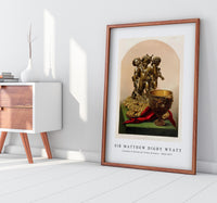 Sir Matthew Digby Wyatt - A group in bronze by Vittoz of Paris 1820-1877