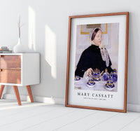 Mary Cassatt - Lady at the Tea Table 1883-1885