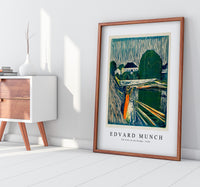 Edvard Munch - The Girls on the Bridge 1918