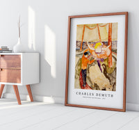 Charles demuth - Equestrienne and Assistant-1917