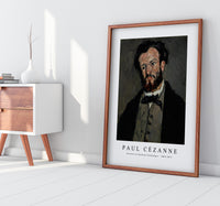 Paul Cezanne - Portrait of Anthony Valabrègue 1869-1871