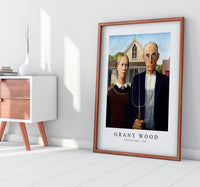 Grant Wood - American Gothic 1930