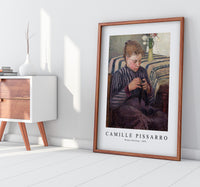 Camille Pissarro - Woman Mending 1895