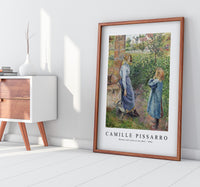 Camille Pissarro - Woman and Child at the Well 1882