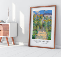 Claude Monet - The Artist's Garden at Vétheuil 1881