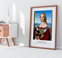 Raphael - Young Woman with Unicorn (Dame mit dem Einhorn) 1506