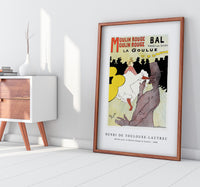 Henri De Toulouse–Lautrec - Affiche pour le Moulin Rouge la Goulue 1898