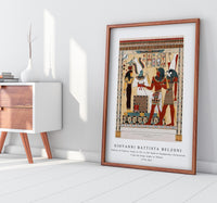 Giovanni Battista Belzoni - Tableau of Figures, large as life, in the Tomb of Psammuthis illustration from the kings tombs in Thebes 1778-1823