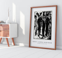 Ernst Ludwig Kirchner - Five Women on the Street 1914