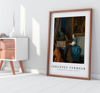 Johannes Vermeer - Young Woman Seated at a Virginal 1670-1672