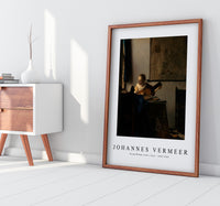 Johannes Vermeer - Young Woman with a Lute 1662-1663